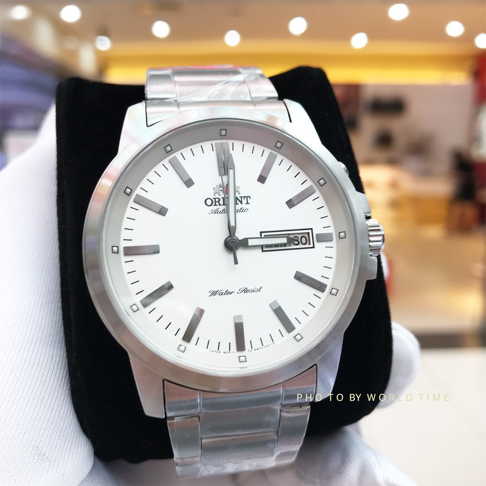 Đồng hồ Nam Chính Hãng Orient FEM7J005W9 Automatic [Full Box + Sổ BH Toàn Cầu] Dây thép