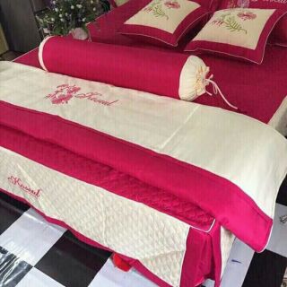 Bộ chăn ga gối cotton 7 món