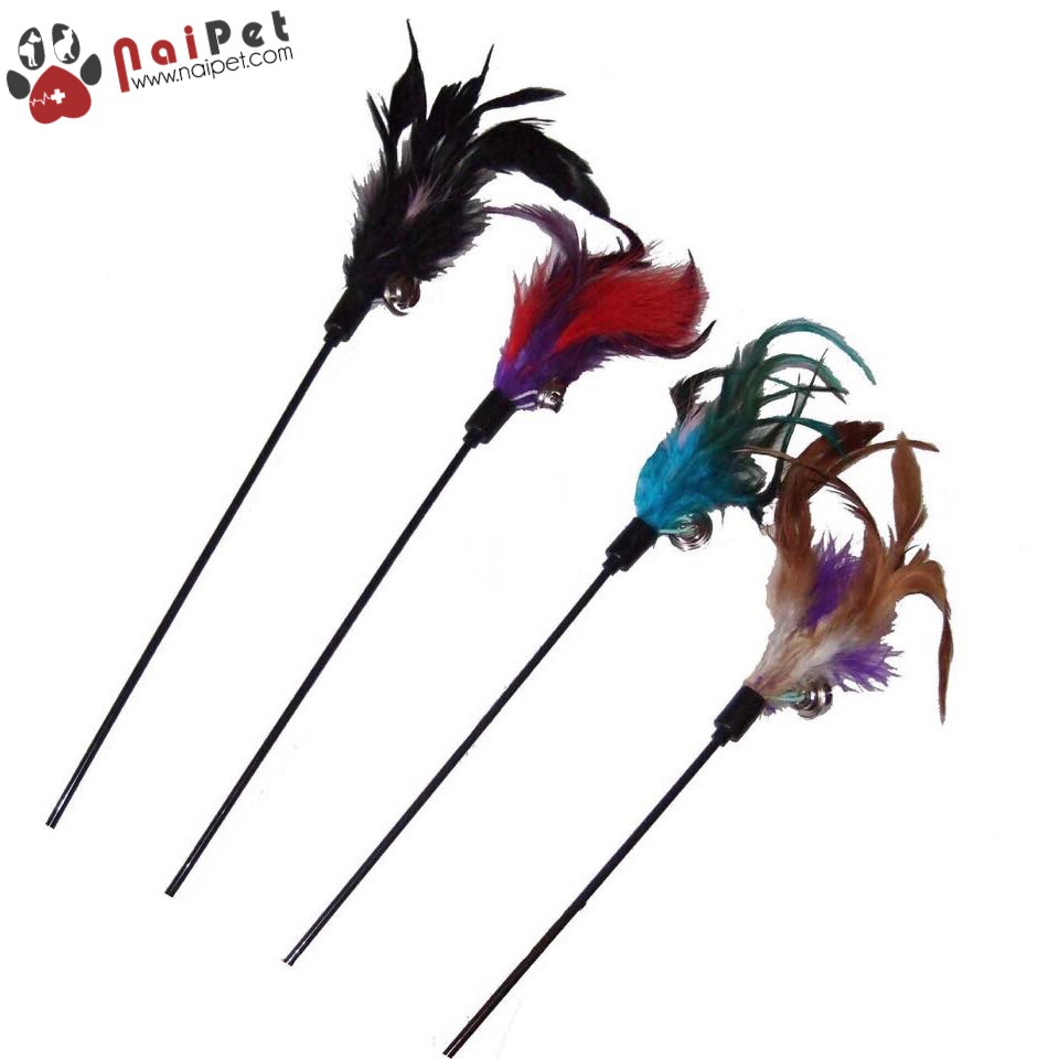 Đồ Chơi Cần Câu Mèo Chùm Lông Chuông CCM001