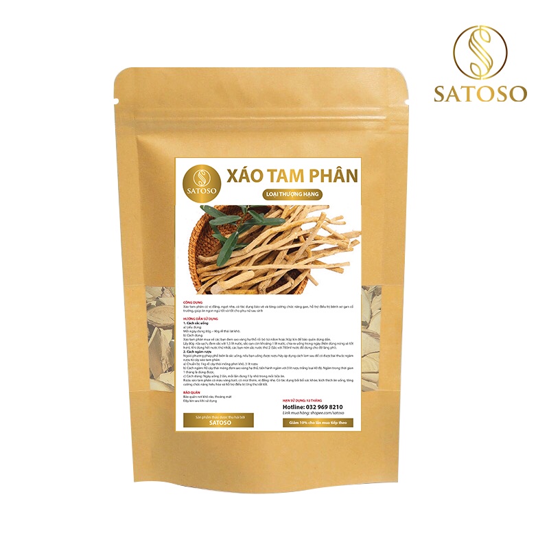 Xáo tam phân khô cao cấp tốt cho sức khỏe SATOSO 1kg SA26