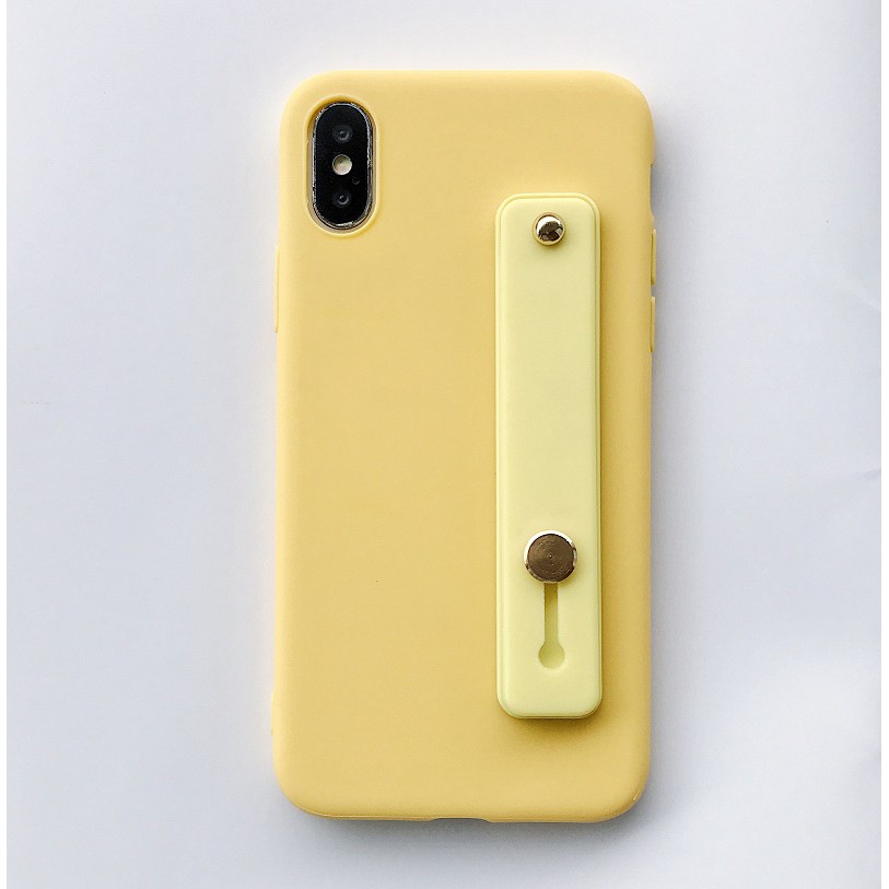 Ốp điện thoại mềm màu Pastel có dây đeo cho OPPO R9SPlus F1S F5 F7 A39 A57 A7 A5S OPPOF1s OPPOF5 OPPOF7 OPPOA83