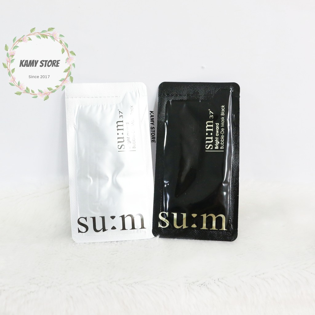 Mặt nạ thải độc SU:M 37 Bright Award Bubble-De Mask Pack