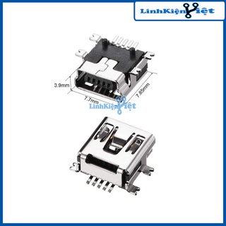 Cổng USB mini 5P chân cắm/chân dán