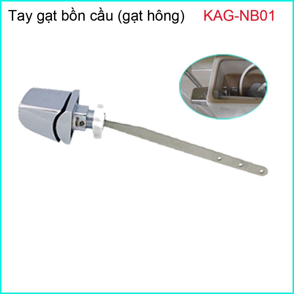 Tay gạt bàn cầu, tay gạt bồn cầu inax C117, C333 KAG-NB01