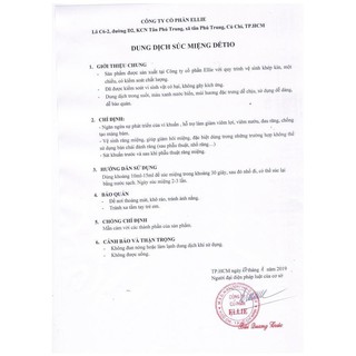 Nước Súc Miệng  Détio - - SCenter