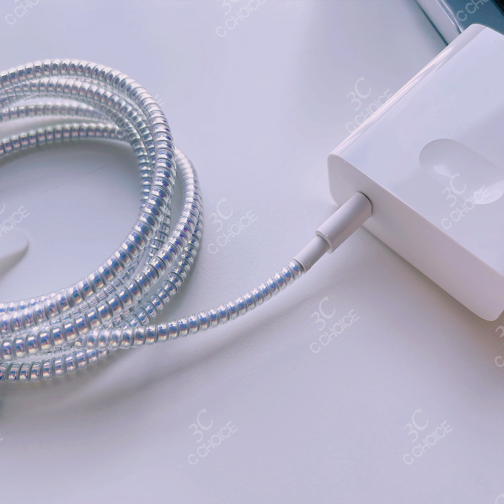 Dây quấn bảo vệ cáp sạc cho huawei và noteobook khác dài 2.8m