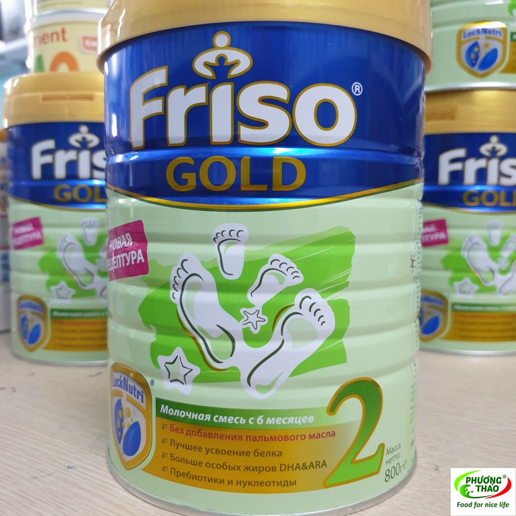 🌹[DATE 2022]Sữa FRISO GOLD NGA 800gr đủ số, hàng chuẩn air