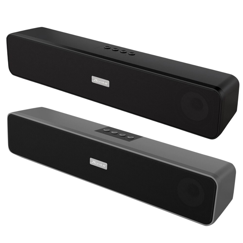 Loa Bluetooth 5.0 Bonks N2 Bass Cực mạnh, Âm vòm 6D kết hợp 4 Loa in 1, pin trâu sử dụng lên đến 15h