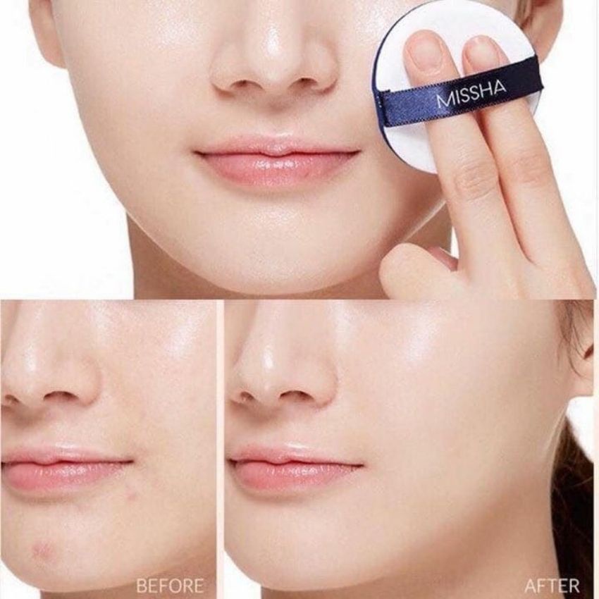 Phấn nước Missha M Magic Cushion SPF 50+ PA+++ Màu hồng đủ tone 21+23