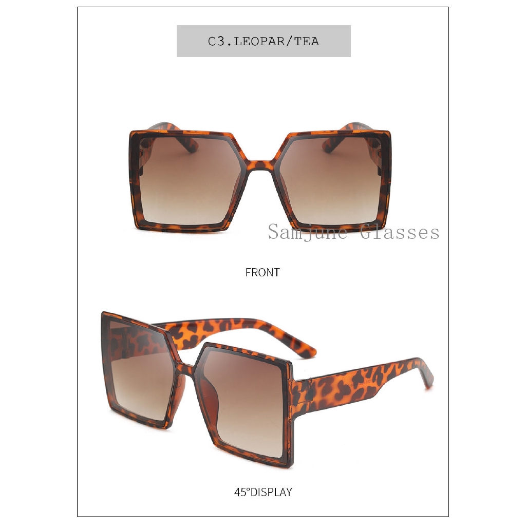 Kính Mát Gọng Vuông Thời Trang Hàn Cho Nữ Samjune