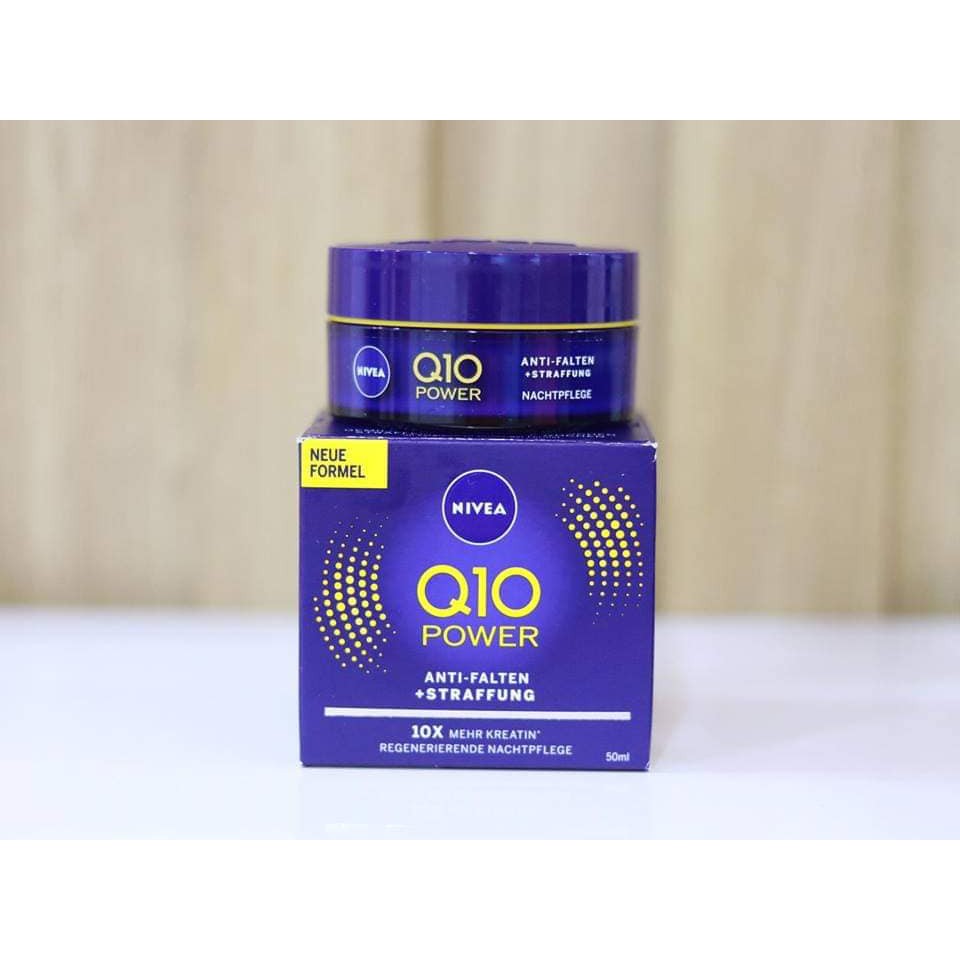 Kem Nivea Q10 dưỡng da ban đêm trắng da và chống nhăn Xách tay Đức
