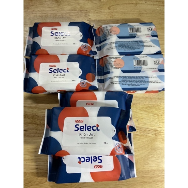 Khăn ướt WET TISSUES 20 tờ