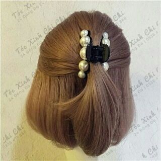 Kẹp tóc đính hạt sang trọng