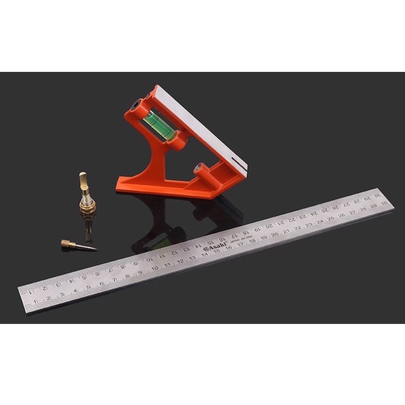 Thước Ê Ke Thuỷ 300mm ASAKI