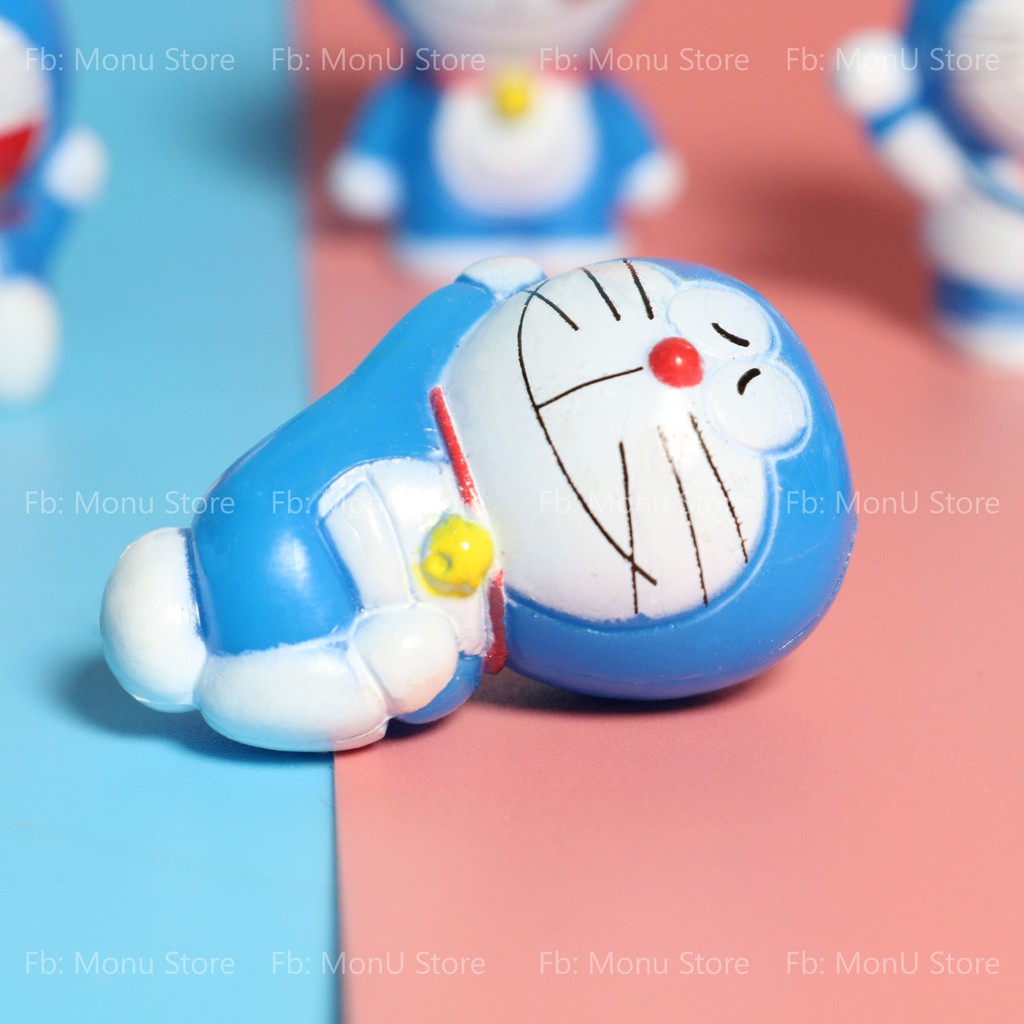 Mô hình DORAEMON DOREMON dễ thương cute kích thước 4-5 cm (mẫu ngẫu nhiên)