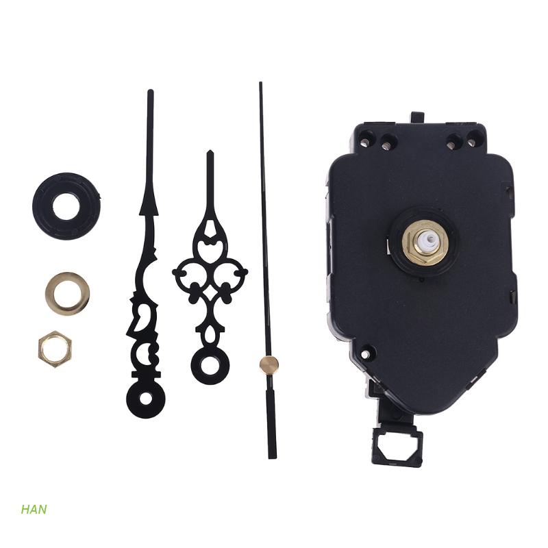 Bộ Máy Cơ Đồng Hồ Thạch Anh HAN Silent Loại Con Lắc Với 3 Động Cơ Tay DIY