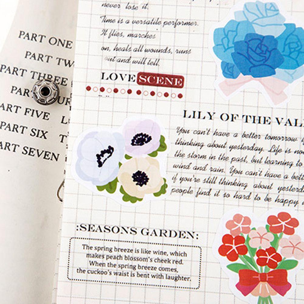 Miếng Dán Mini Họa Tiết Hoạt Hình Dễ Thương Trang Trí Sổ Tay