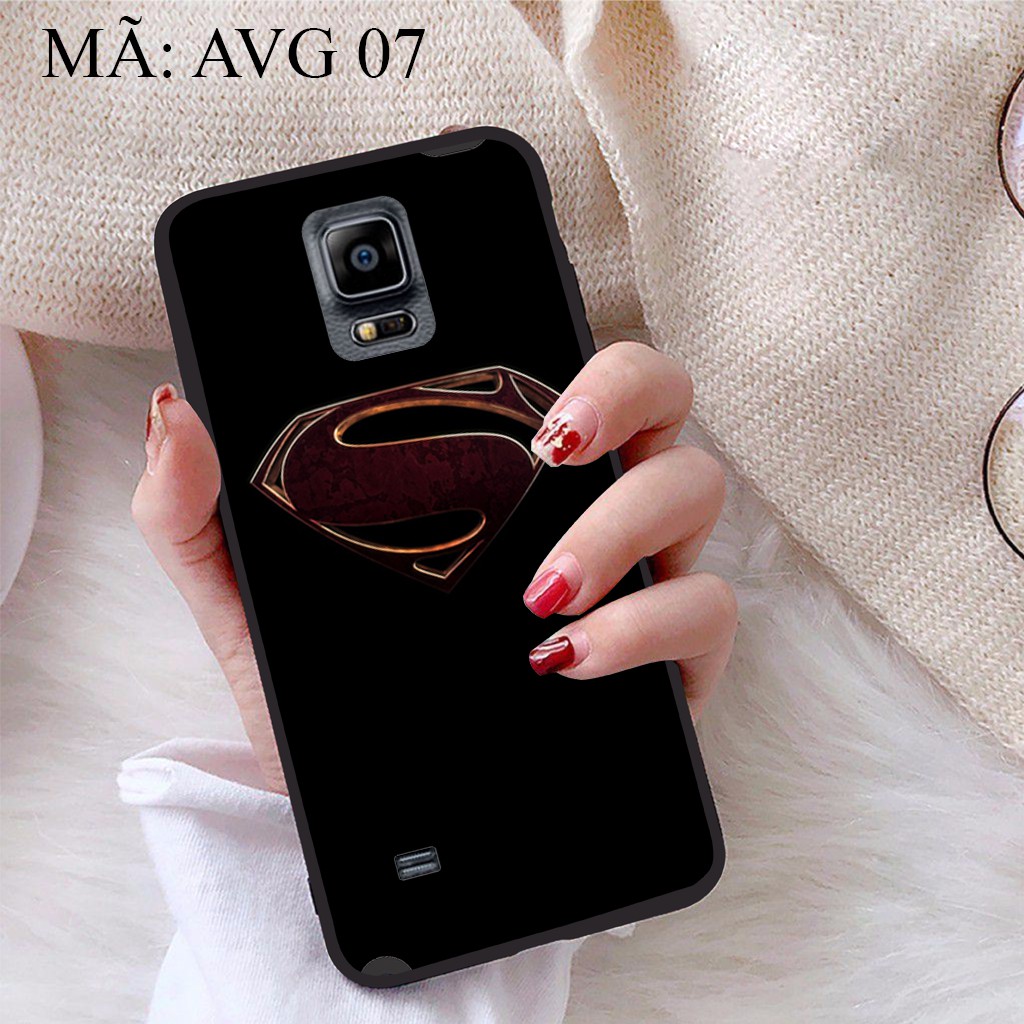 Ốp lưng Samsung Note 4 viền dẻo TPU BST Siêu Anh Hùng