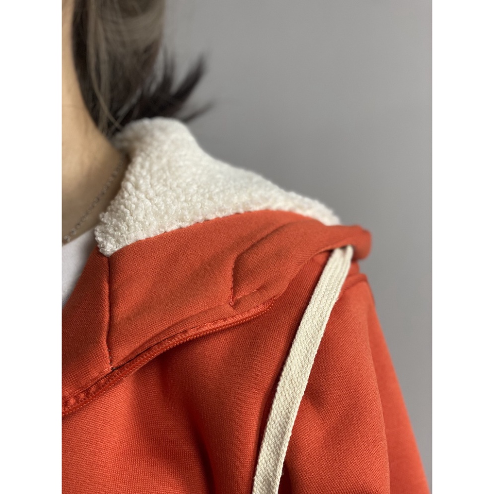 Áo khoác nỉ lót lông cừu nam nữ, áo hoodie nam nữ unisex 3 màu,mặc đẹp thời trang chuẩn form dáng (ảnh thật shop chụp) | BigBuy360 - bigbuy360.vn