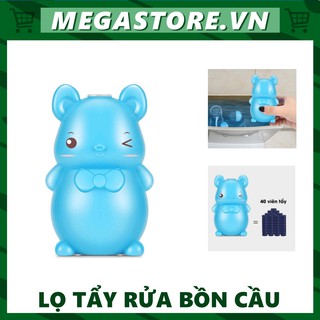 Combo 2 lọ heo xanh thả bồn cầu tẩy rửa vệ sinh toilet megastore