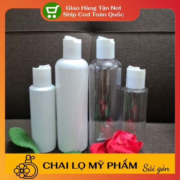 Chai Chiết Mĩ Phẩm ❤ SIÊU RẺ ❤ Chai nhựa pet nắp nhấn 250ml,200ml,150ml chiết mỹ phẩm , phụ kiện du lịch