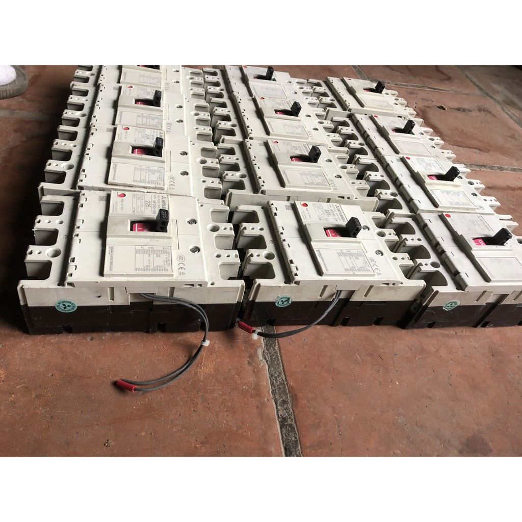MCCB 3pha, Aptomat 3pha Mitsubishi hàng bãi tháo tủ