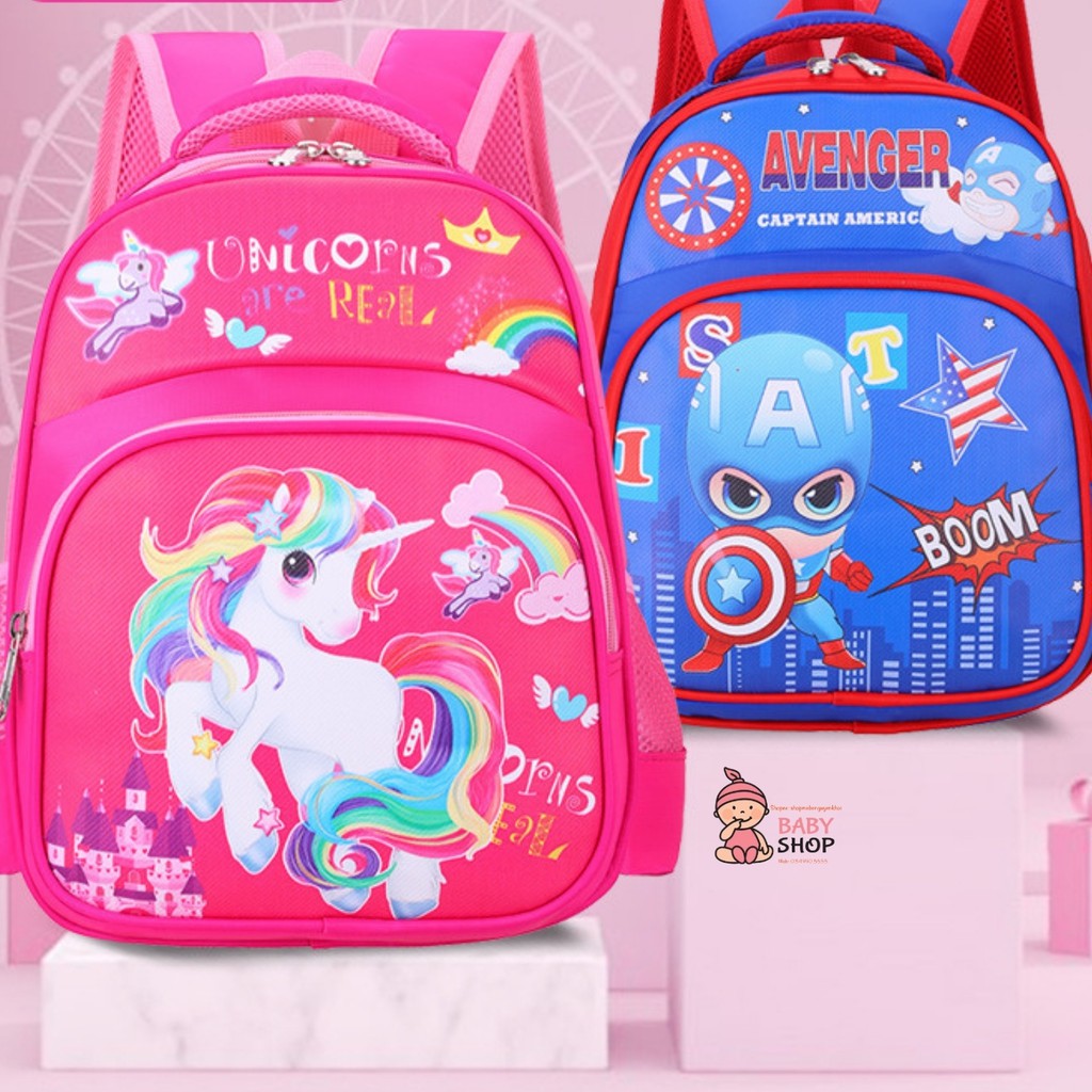 Balo cho bé ,Ba lô mẫu giáo nhà trẻ cho BÉ GÁI và BÉ TRAI từ 2 đến 5 tuổi hàng LOẠI 1