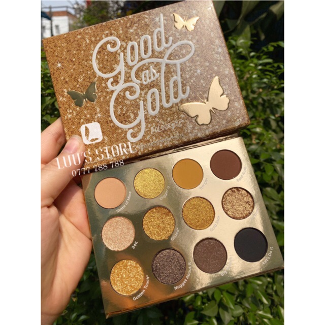 Bảng Phấn Mắt Colourpop Good As Gold Eyeshadow Palette