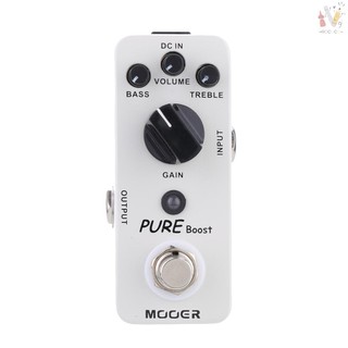 RCC Mooer Pure Boost Micro Mini Boost Effect Pedal for Electric Guitar True Bypass