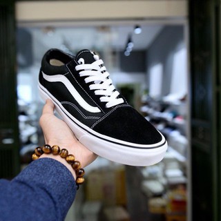 ( SALE SOCK + FREESHIP) Giày Sneaker Old Skool Black & WhitE