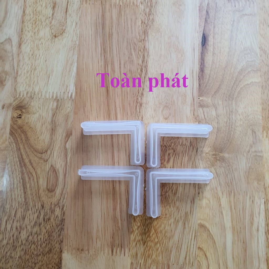 Miếng lót nhựa (V3 x 5cm và V4 x 6cm )  chống trầy xước sắt V lỗ đa năng