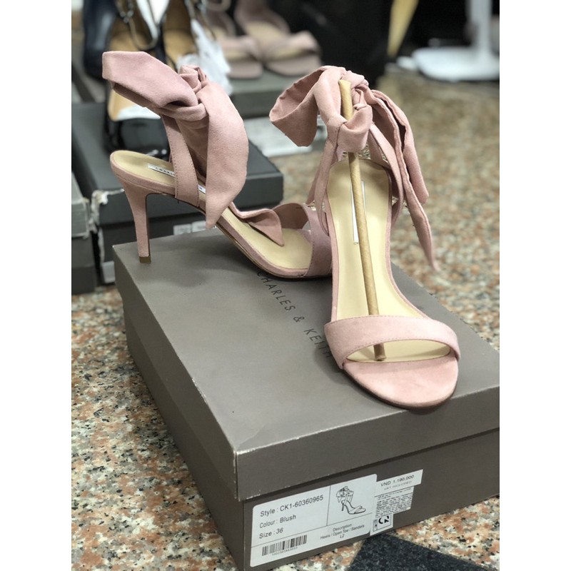 Guốc buộc dây charles & keith sz 37