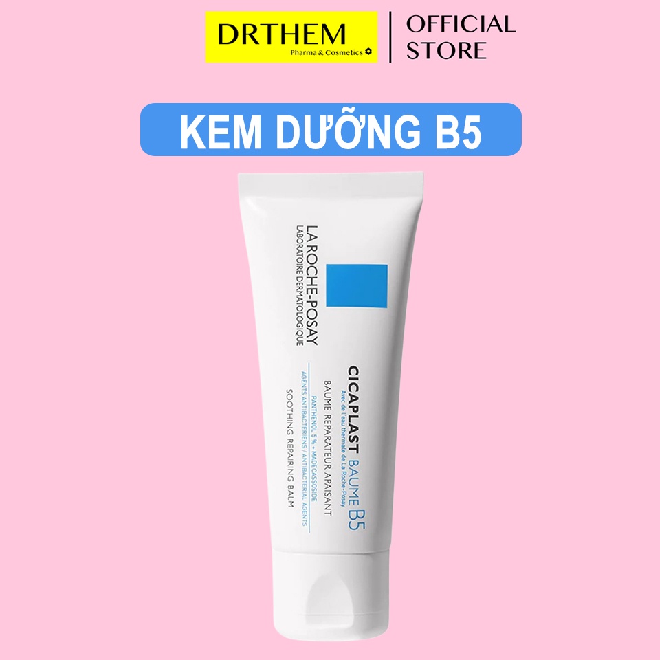 Kem Dưỡng B5 La Roche-Posay CICAPLAST BAUME B5 - Làm Dịu Kích Ứng, Phục Hồi Làn Da 40ml - 100ml