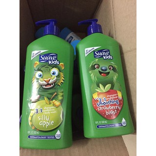 Sữa tắm gội suave kids 532ml
