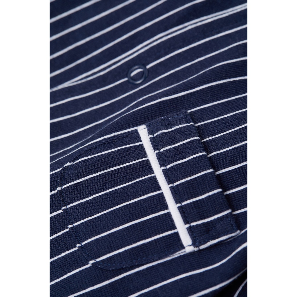 Bộ liền thân body sleep cotton không tất, đồ ngủ áo liền quần bé trai bé gái dài tay cổ bẻ, bộ yukata cho bé shop NEM