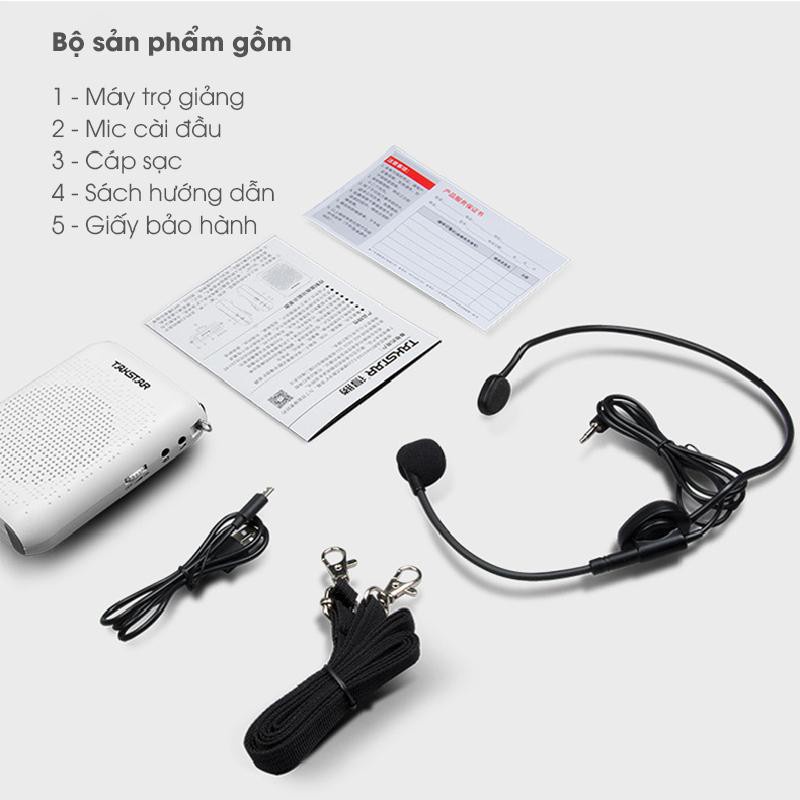 Máy trợ giảng không dây Takstar E220 FM, Bluetooth, Mầu đỏ Hàng chính hãng