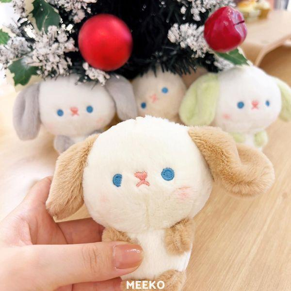 Móc khóa bông mềm mại cao cấp hình cún và thỏ Moca Cute  MEEKO
