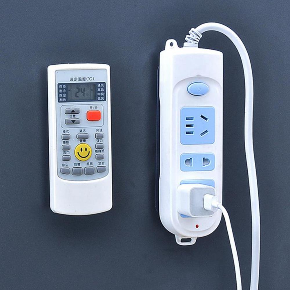 Giá Đỡ Ổ Cắm Điện Gắn Tường Trong Suốt Tiện Dụng