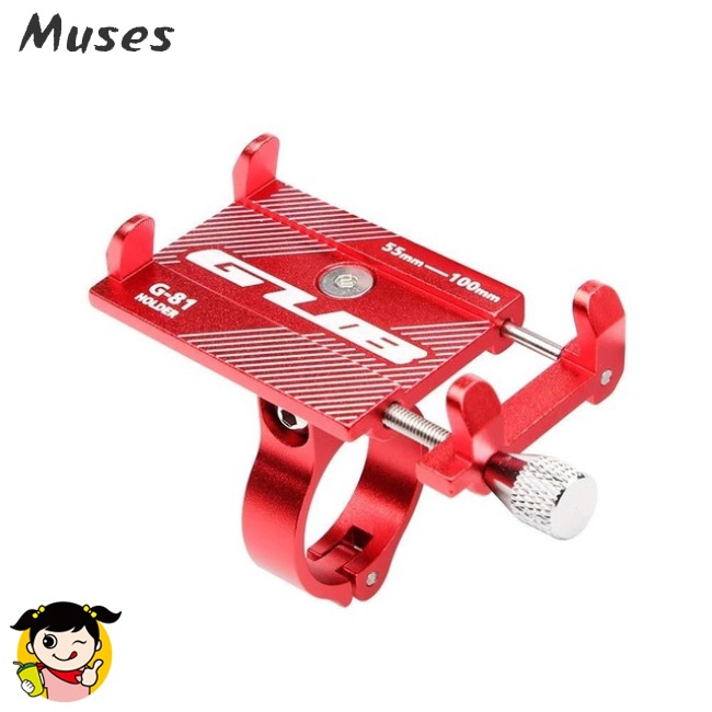 Giá đỡ điện thoại bằng hợp kim nhôm cỡ 3.5-6.2&quot; gắn tay lái xe máy/xe đạp