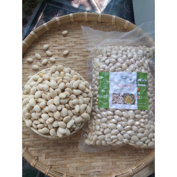 1kg Đậu Ván hạt Trắng dùng Nấu Chè