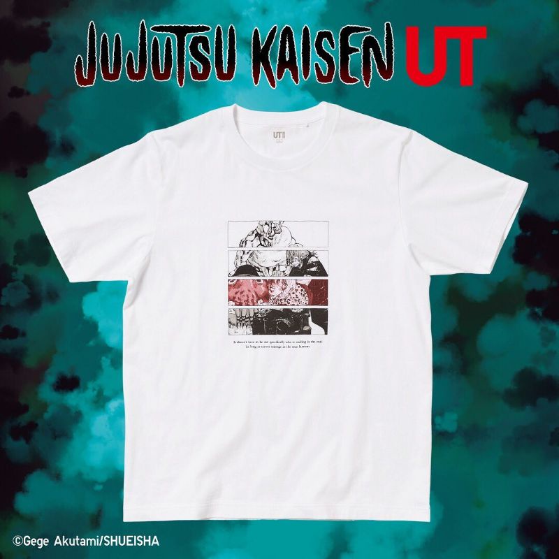 Áo thun UNIQLO X JUJUTSU KAISEN DISTRO UNIQLO JUJUTSU KAISRN