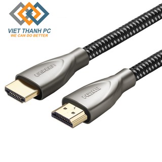 Cáp HDMI 2.0 Carbon chuẩn 4K-60MHz mạ vàg cao cấp dài 2m UGREEN HD131 50108, UGREEN HD131 50106 1M, UGREEN HD131 50107 1