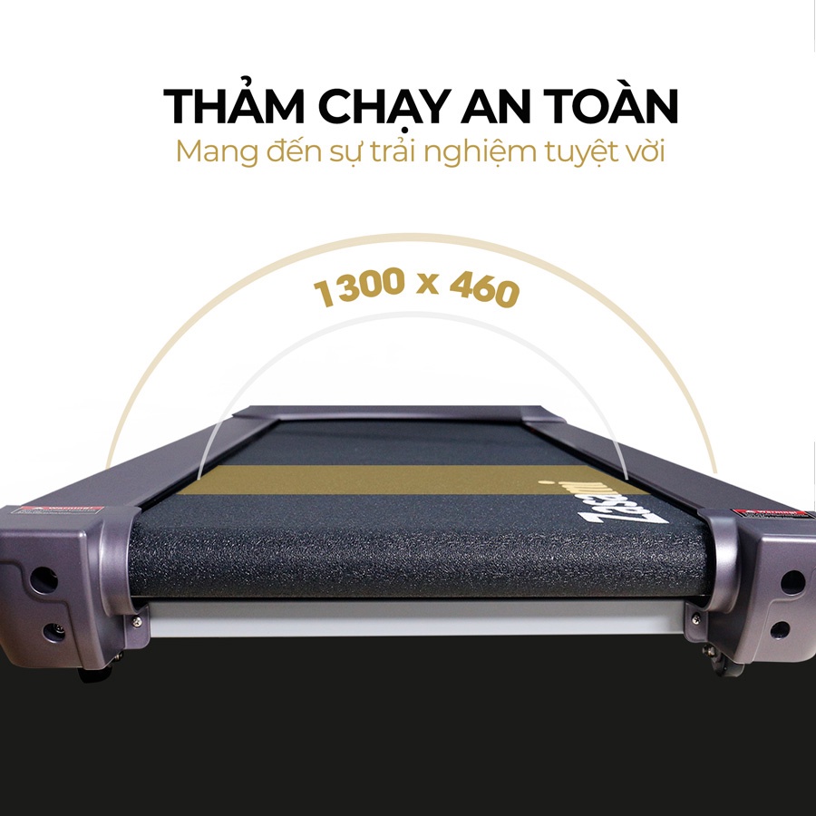 Máy Chạy Bộ Tại Nhà ZASAMI Felice KZ-G3460 Thiết bị đa năng cho cả gia đình tập luyện bảo hành chính hãng