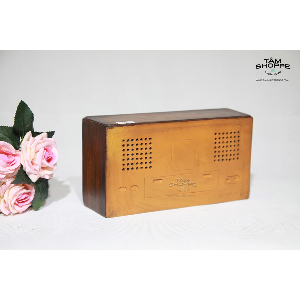 [LỚN BẰNG KÍCH THƯỚC THẬT] MÔ HÌNH ĐÀI RADIO VINTAGE SỐ 03