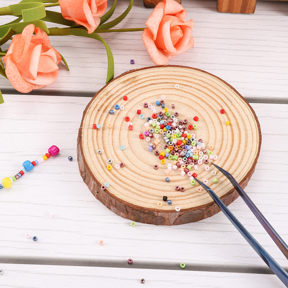 Bộ 1800 hạt nhựa xỏ lỗ St.kunkka nhiều màu sắc (2mm)