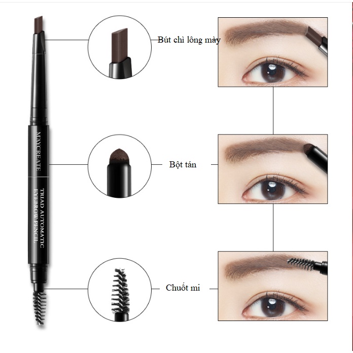 Chì Kẻ Mày Maycreate | BigBuy360 - bigbuy360.vn