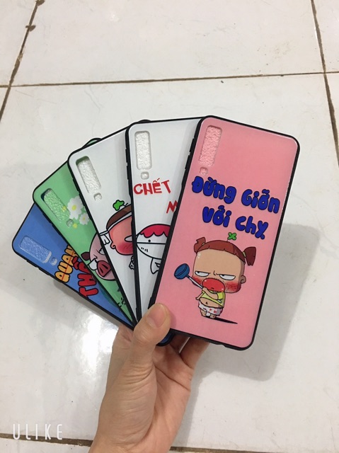 Ốp Sam sung A7(2018); A750 in hình 3D