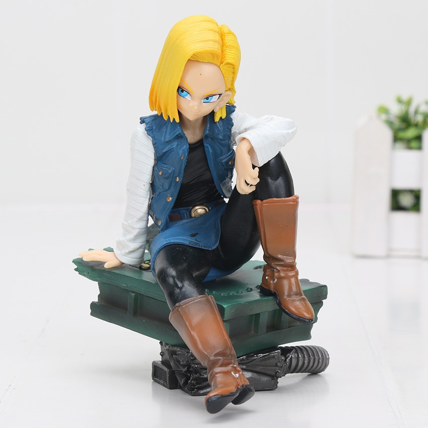 Mô hình đồ chơi nhân vật hoạt hình Dragon Ball Z Android 18 Lazuli dxf Super saiyan 2