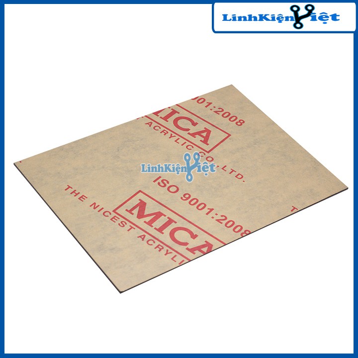 Mica Đen Đài Loan Dày 3mm Kích Thước 20x30cm