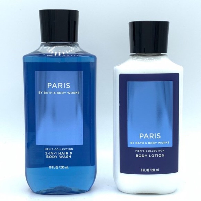 Sản phẩm tắm gội và dưỡng thể dành cho nam Bath and Body Works-Paris